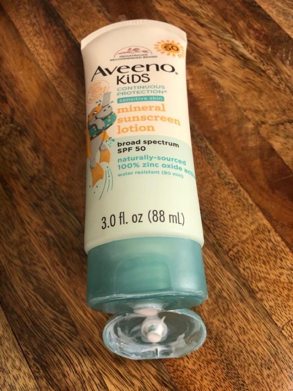 Aveeno eczema shops sunscreen