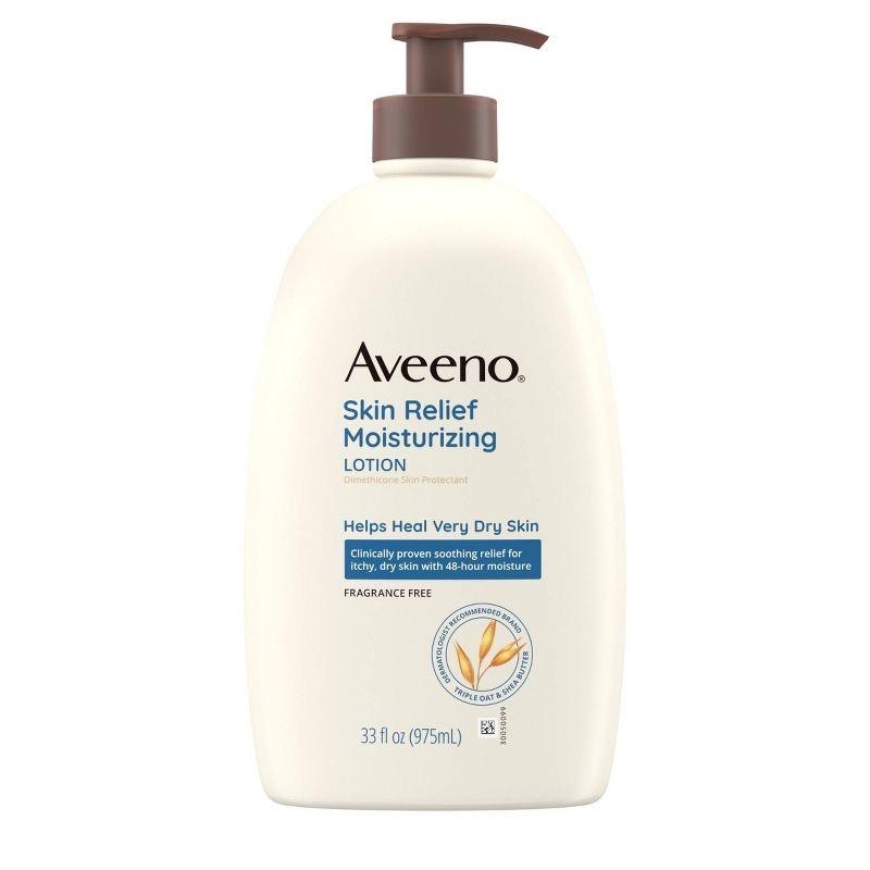Aveeno Skin Relief Moisturizing Lotion, Dry Sensitive Skin, 18 fl. oz