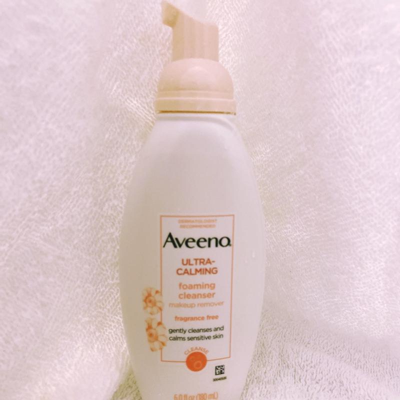 aveeno makeup remover foam