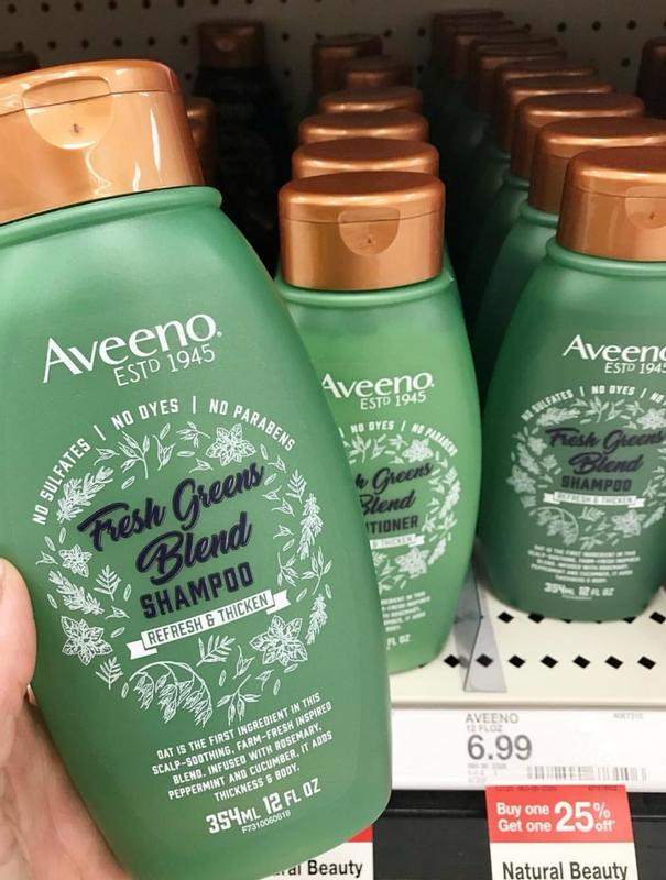 Aveeno Volumising Fresh Greens Scalp Soothing Conditioner 300ml - View #9