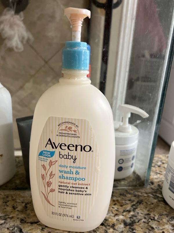 Aveeno Baby Body Wash Shampoo, Oat Extract