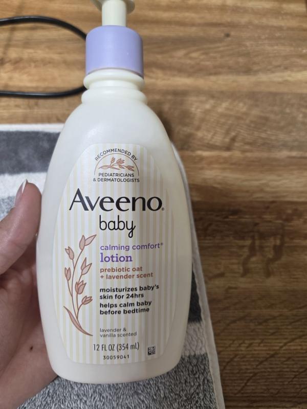 CALMING COMFORT® Baby Lotion with Prebiotic Oat | Aveeno®