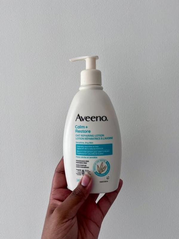 Calm + Restore Oat Repairing Lotion for Sensitive, Dry Skin | AVEENO®