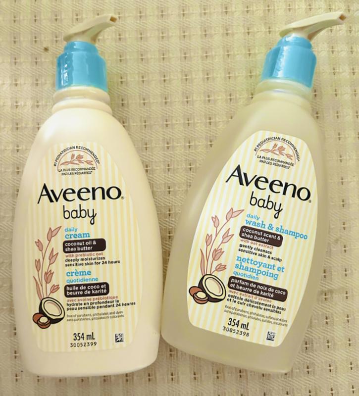 Aveeno® Baby Daily Wash & Shampoo Coconut Scent & Shea Butter