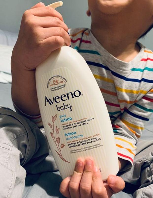 Daily Baby Lotion for Dry, Sensitive Skin | AVEENO®