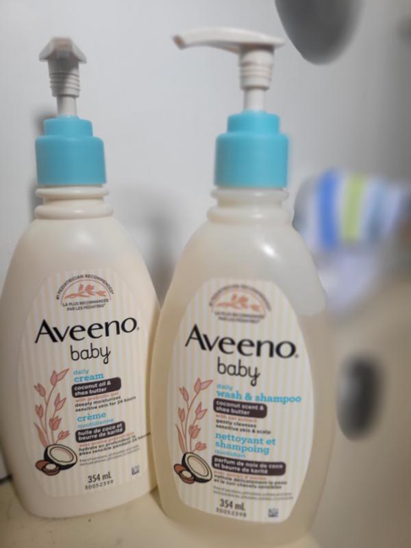 Aveeno® Baby Daily Wash & Shampoo Coconut Scent & Shea Butter