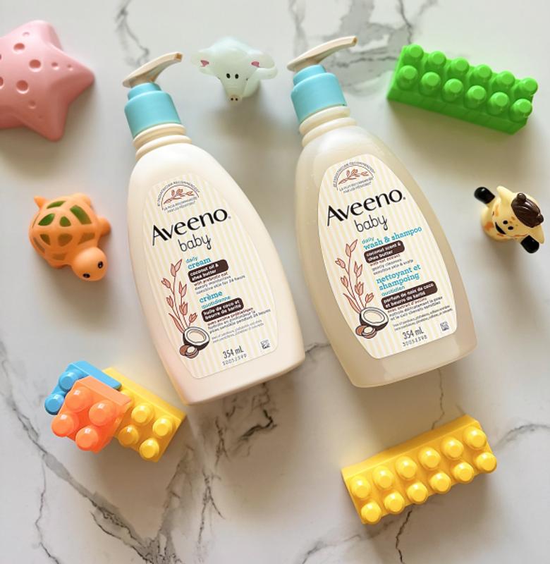 Aveeno® Baby Daily Wash & Shampoo Coconut Scent & Shea Butter