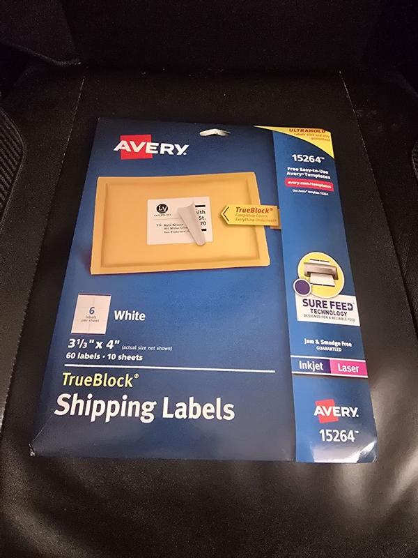 Shipping Labels with TrueBlock® Technology with Sure
