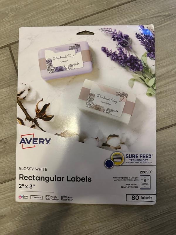 Glossy White Labels, 2