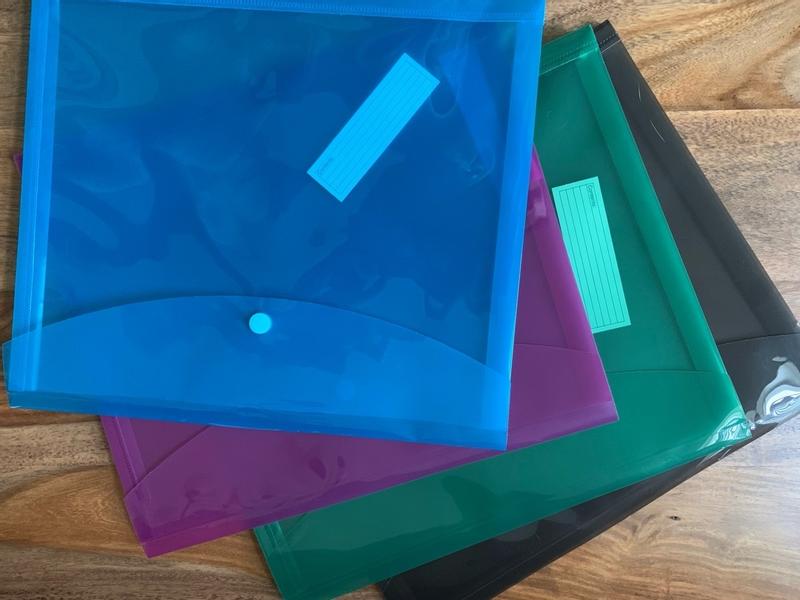 Document Holder Envelope, 4-Color 4-Pack 73556 | Avery | Avery