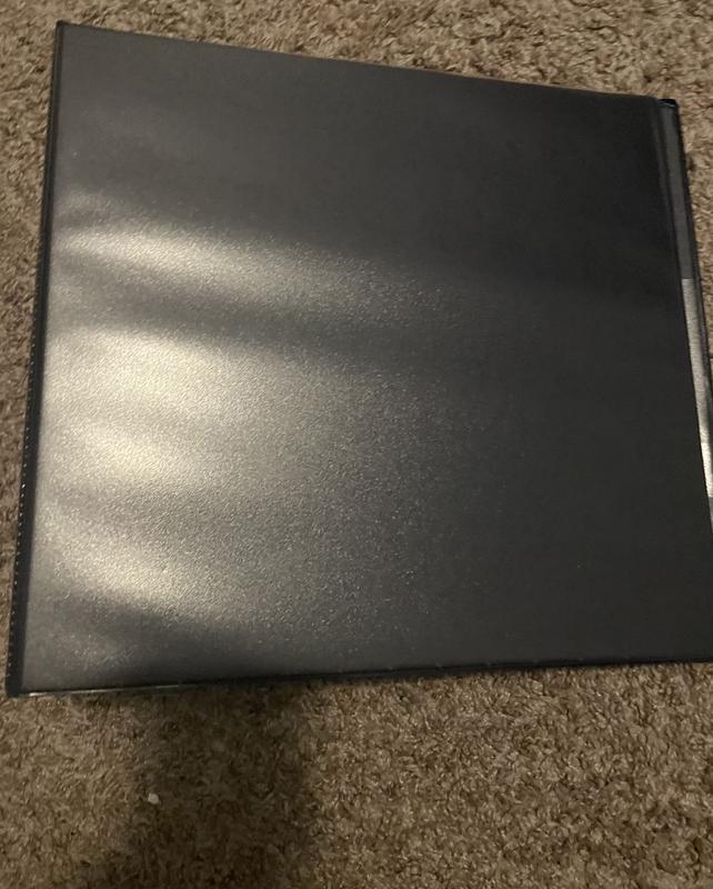Avery Durable View 3 Ring Binder, 4 Inch EZD Rings, 2 Black Binders