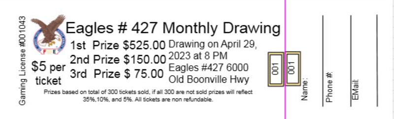 Tickets with Tear-Away Stubs, Matte White 16795 | Avery