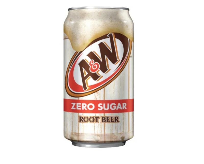 Buy A&W Zero Sugar Root Beer Soda, 12 fl oz cans, 12 pk from