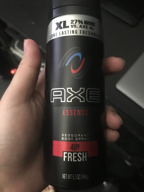 Axe essence hotsell body spray