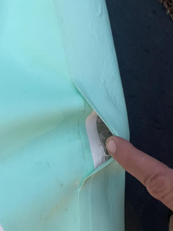 Photo submitted with review of product