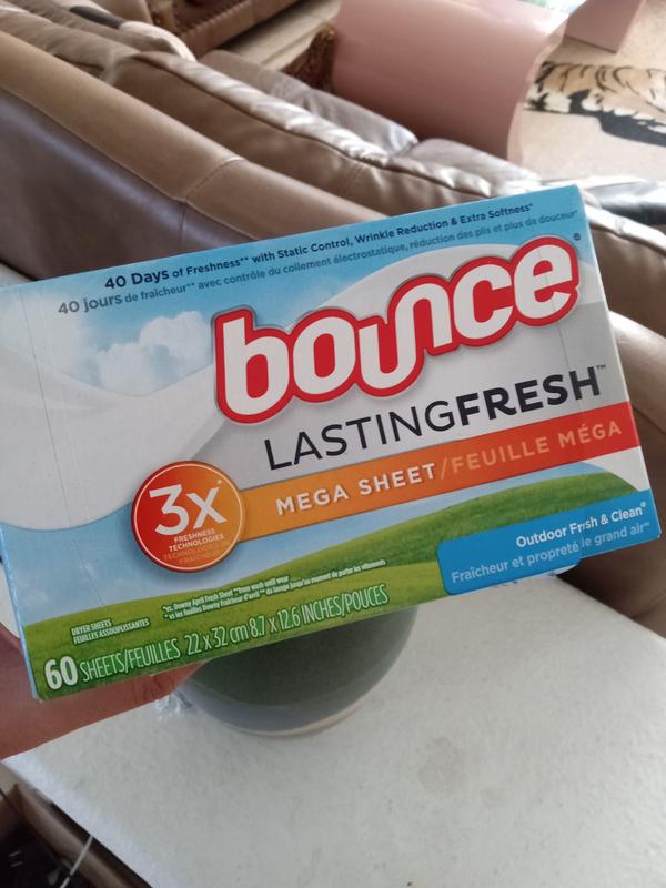 Bounce Free & Gentle Dryer Sheets, 180 ct, Unscented