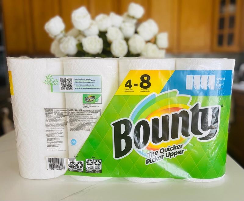 Bounty Select-A-Size Paper Towels, 2 Double Rolls, White, 90 Sheets Per  Roll - Kenyon Noble Lumber & Hardware