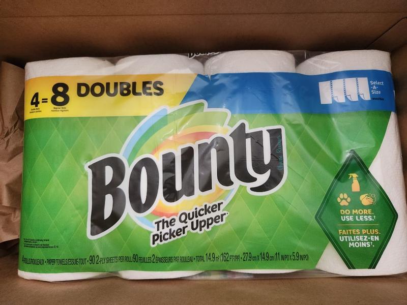 Bounty Select-A-Size Paper Towels, Disney Frozen Print, 6 Big Rolls = 8  Regular Rolls, Paper Towels