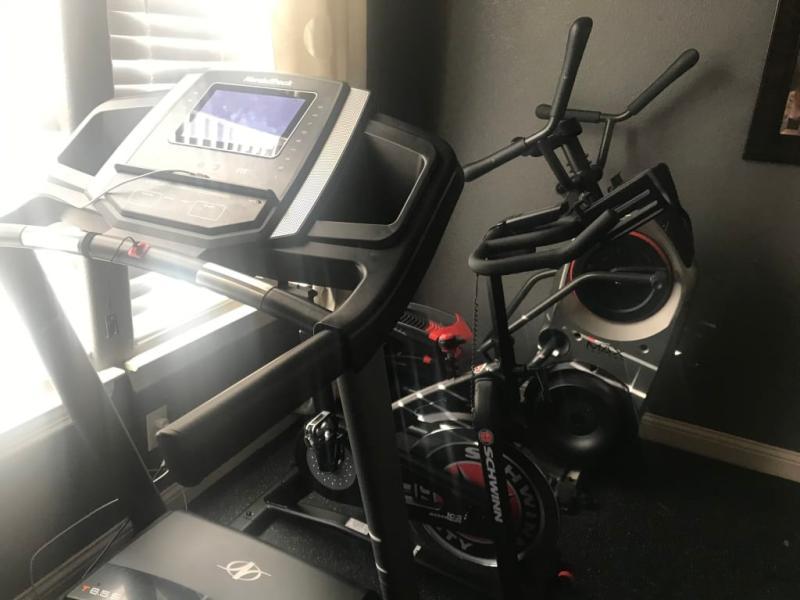 Ready to attack the spinning classes.