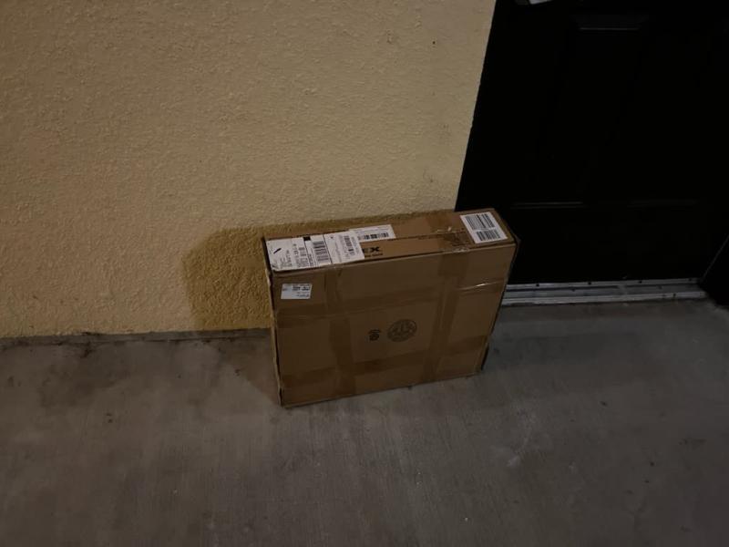 Photo submitted with review of product