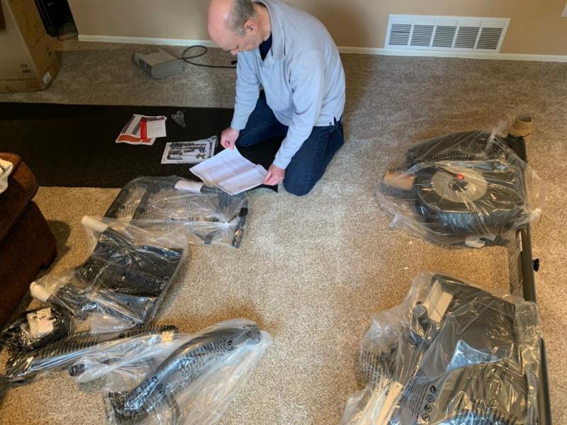 Photo submitted with review of product