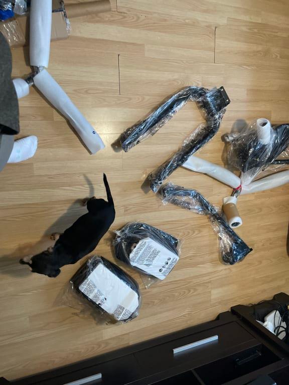 Photo submitted with review of product