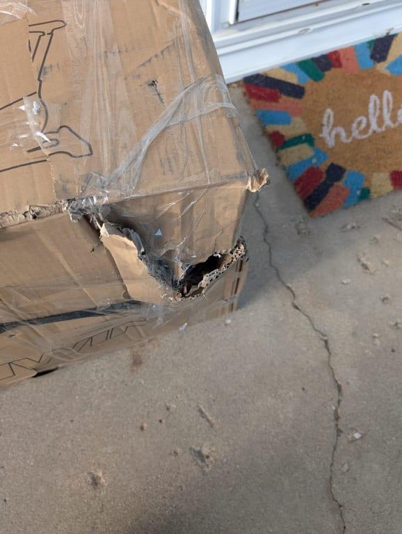 Photo submitted with review of product