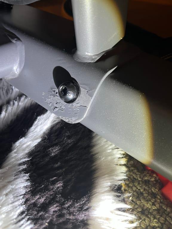 Photo submitted with review of product