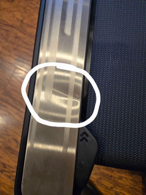 Photo submitted with review of product