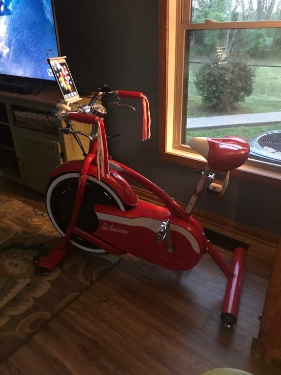 Schwinn classic best sale cruiser exercise bike