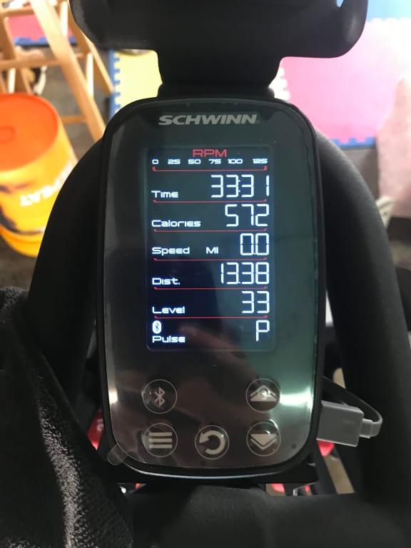 Schwinn ic4 rpm online display