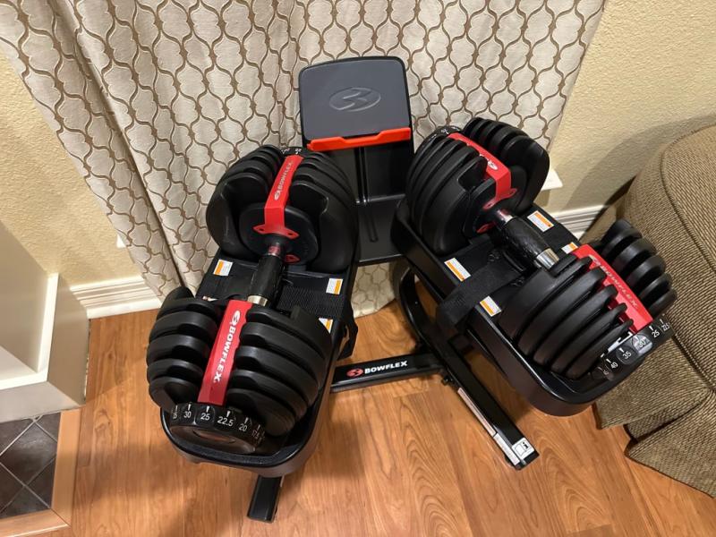 Bowflex SelectTech 552 Adjustable Dumbbell Set Academy