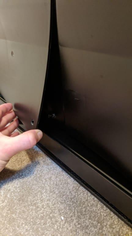 Photo submitted with review of product