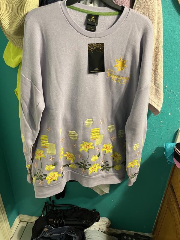 CW-X - Rapunzel♡ Disney Tangled Rapunzel Embroidered Crewneck - BoxLunch