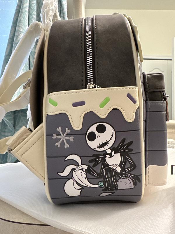 LOUNGEFLY cheapest Nightmare Before Christmas Gingerbread House mini backpack NWT