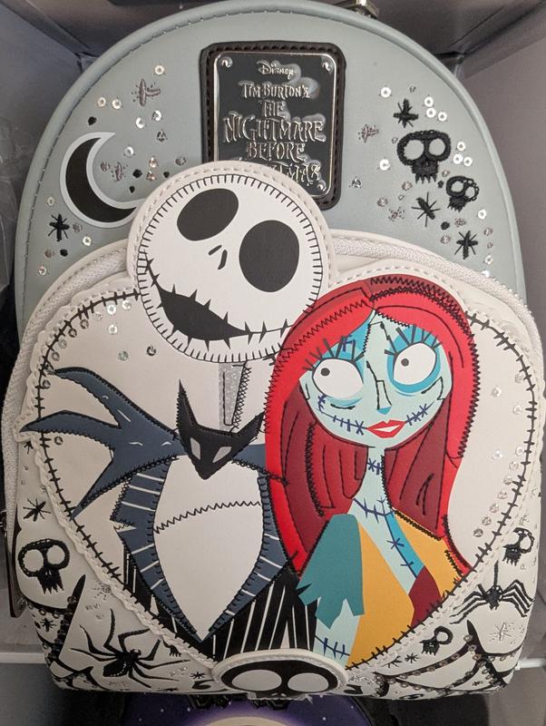 Loungefly Disney The Nightmare Before Christmas Jack & Sally  display picture 3