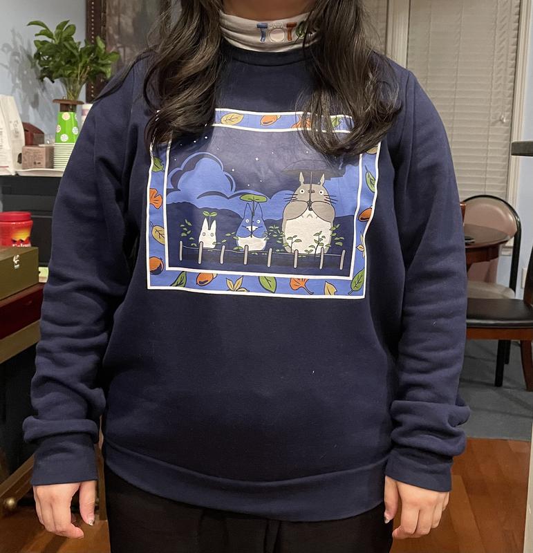 Studio Ghibli My Neighbor Totoro Frame Portrait Turtleneck