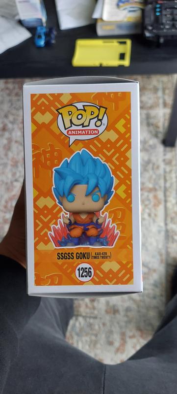 Funkok Pop Dragon Ball Super : SSGSS Goku #1256 Vinyl Figure – POPNATION