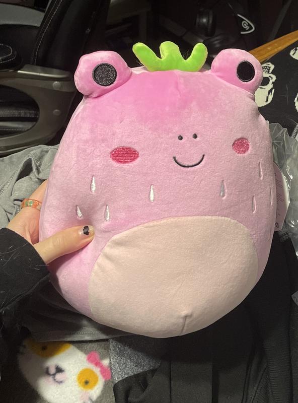 Squishmallow 8 in. Adabelle the Pink Strawberry Frog Galactic Toys &  Collectibles