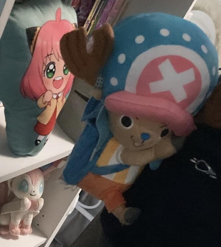 One Piece Chopper Plush Crossbody Bag