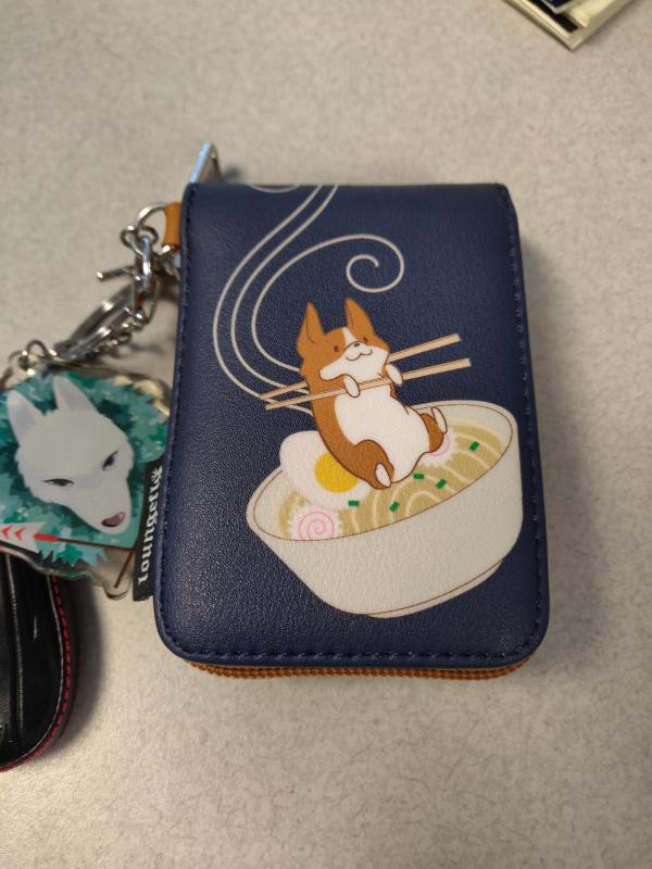 Loungefly Corgi Ramen Food Card Wallet Rare Cardholder