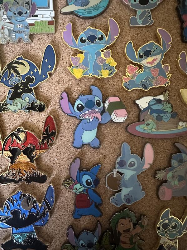 Lilo & Stitch Stitch Eating Desserts Enamel Pin – Get Lojos Mojo
