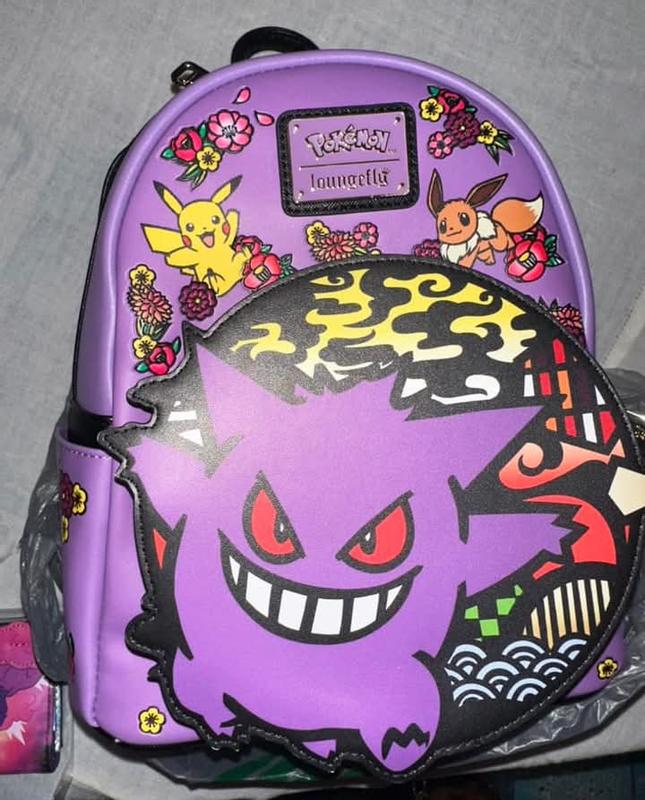 Loungefly Pokemon Gengar Floral Characters Mini Backpack
