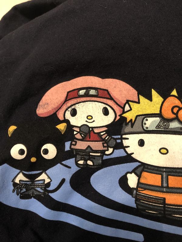 Naruto Shippuden x Hello Kitty and Friends Group Long Sleeve T