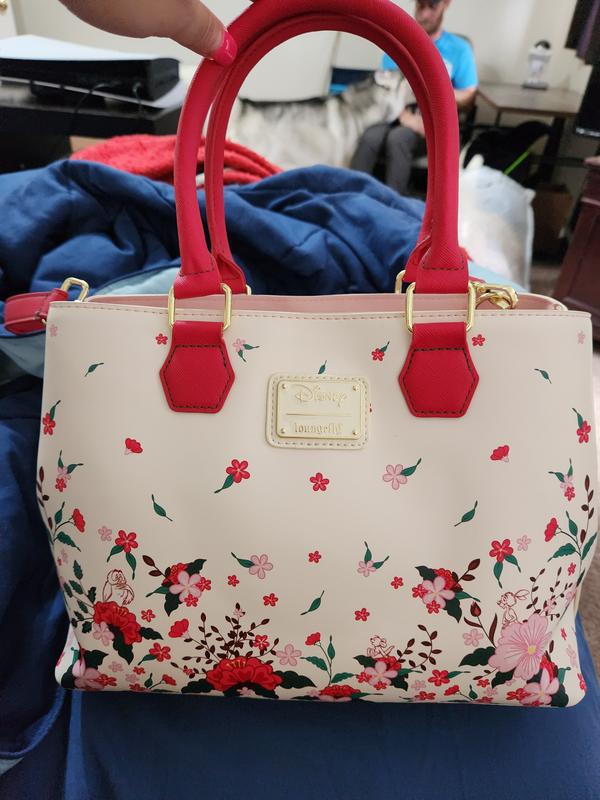 Loungefly Disney hotsell Winnie the Pooh Red & Pink Flowers Floral Handbag