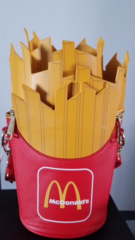 Loungefly McDonald's Fries Figure Crossbody Bag