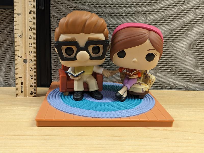 Captivating Love Story Unveiled in Funko's Exclusive Disney 100 Pop: Up's  Carl & Ellie Cherish a Heartfelt Moment Together