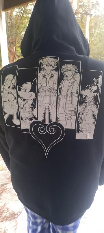 Kingdom of hearts hoodie on sale