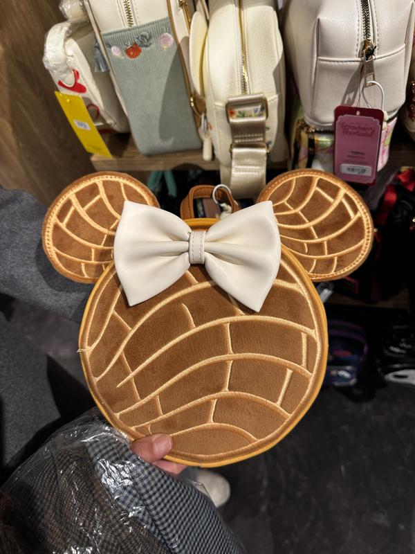 Loungefly Disney Minnie Mouse Chocolate Concha Figural Convertible Mini Backpack Loungefly Disney Minnie Mouse Chocolate Concha Figural  main image 3