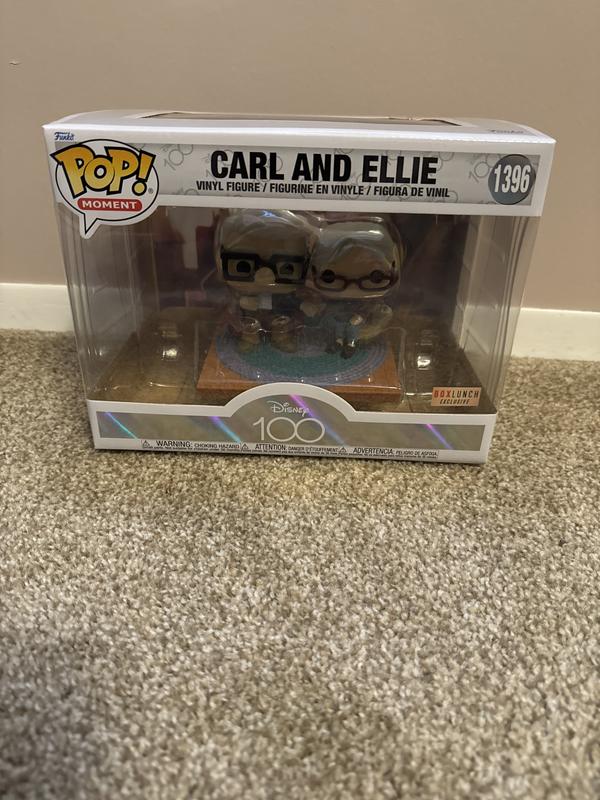 Funko POP Disney UP Ellie And Carl Exclusive Figure Clear